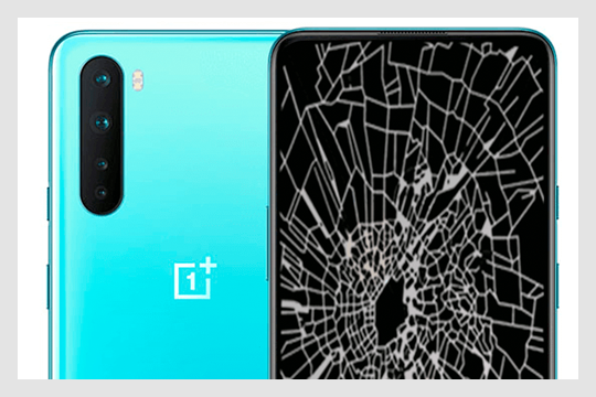 oneplus mobile screen damage